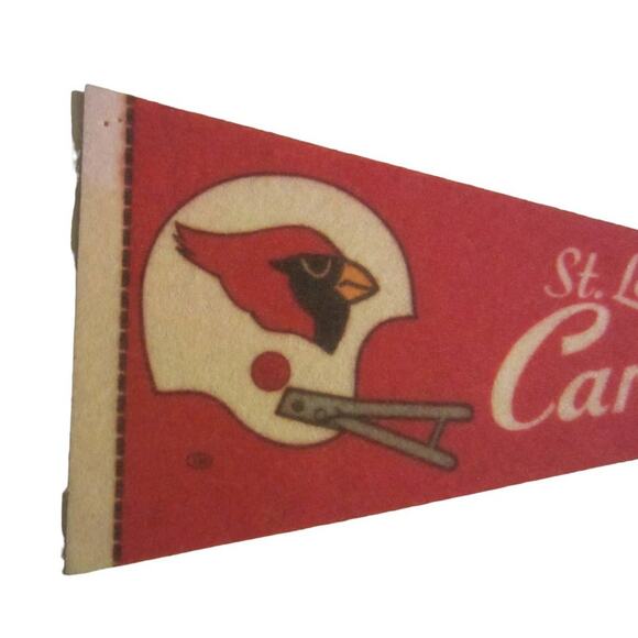 Vintage St. Louis Cardinals NFL Felt Pennant Retro Football Memorabilia - Picture 2 of 7